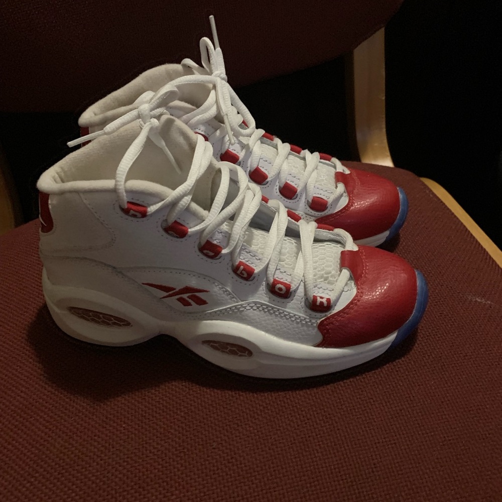 Reebok Question Mid Pearlized Red